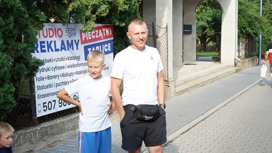 Uczestnicy obchodów 82. rocznicy Powstania Warszawskiego w Ciechanowie