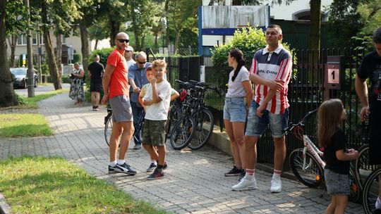 Uczestnicy obchodów 82. rocznicy Powstania Warszawskiego w Ciechanowie