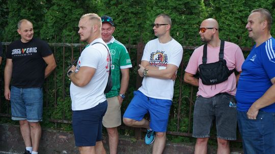 Uczestnicy obchodów 82. rocznicy Powstania Warszawskiego w Ciechanowie