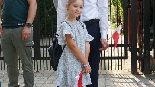 Uczestnicy obchodów 82. rocznicy Powstania Warszawskiego w Ciechanowie