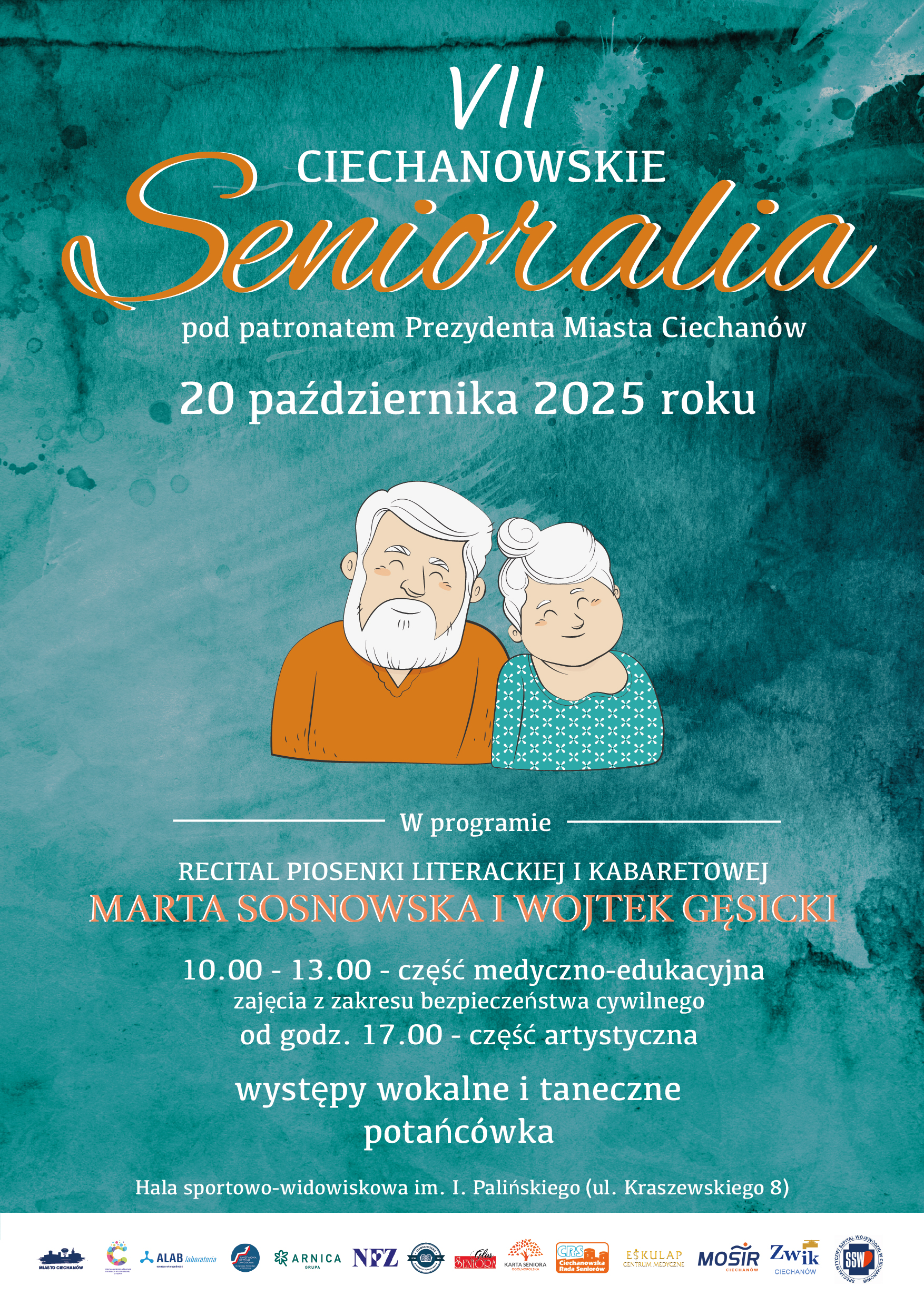 Plakat - VII Ciechanowskie Senioralia