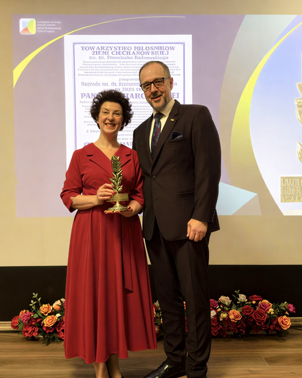 Gala wręczenia nagrody im. Rajkowskiego ciechanowiance roku 2025 Ricie Tarczyńskiej