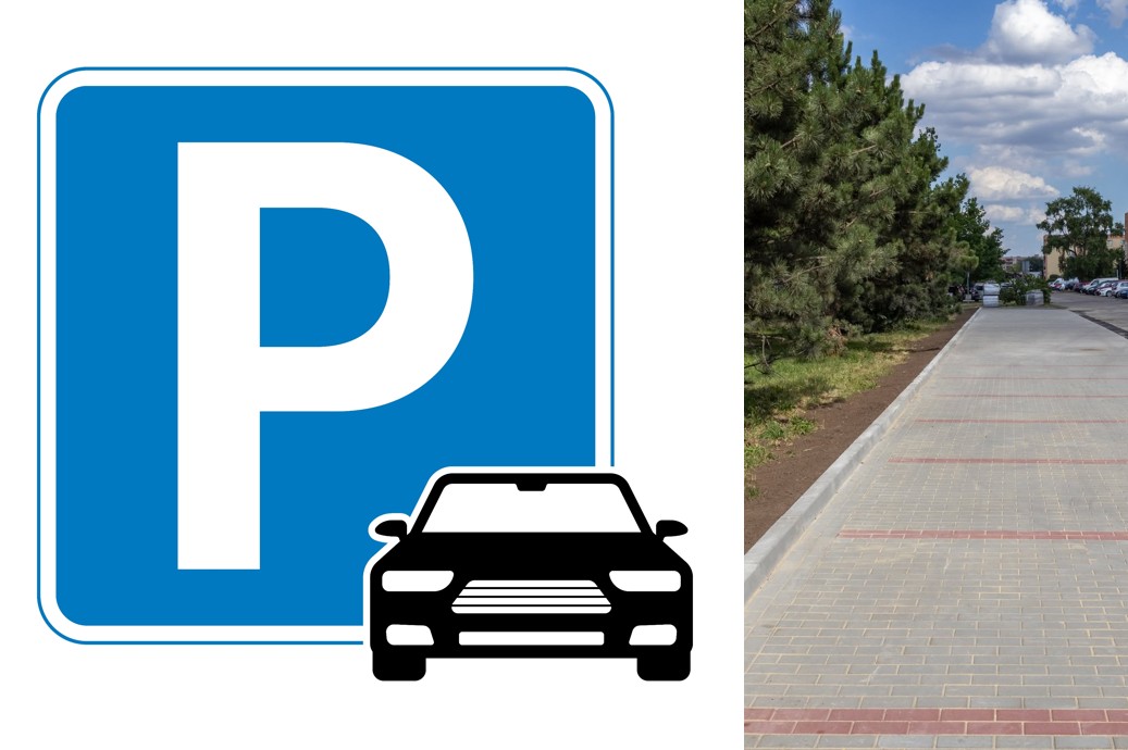 Ulica Ceramiczna w Ciechanowie, pas zieleni przy jezdni, w którym powstanie zatoka parkingowa